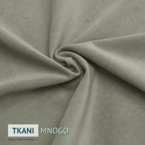 Фото фактуры велюра “5” (однотонный серый, бежевый)