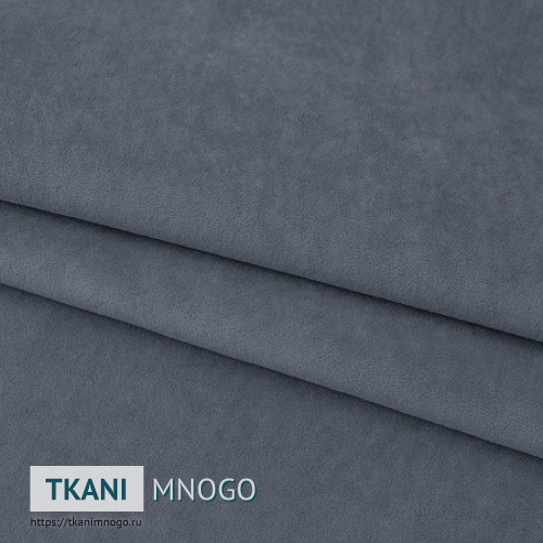 Фото обивки велюра “188-11” (однотонный серый)