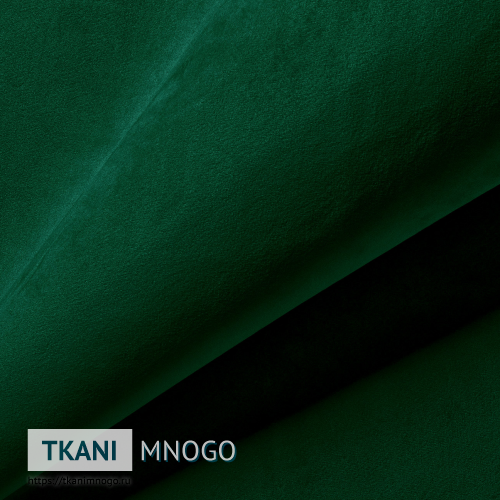 Фото обивки велюра “20” (однотонный зеленый)