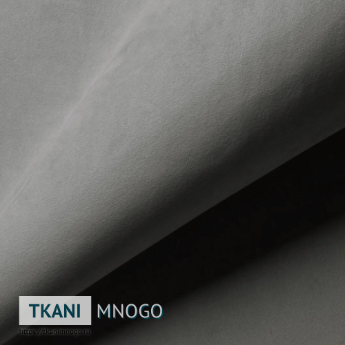 Фото обивки велюра “20” (однотонный серый)