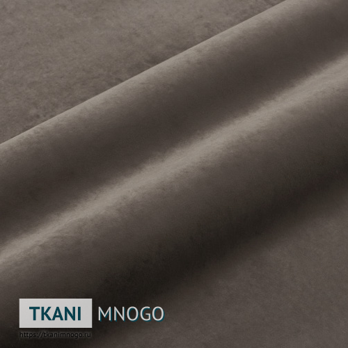 Фото обивки велюра “HM-10” (однотонный коричневый)