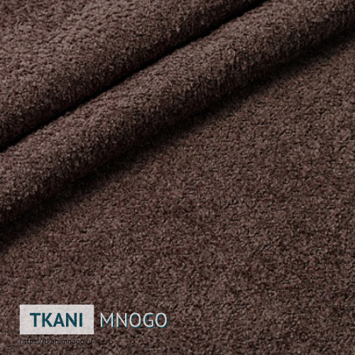 Фото фактуры велюра “30” (однотонный коричневый)