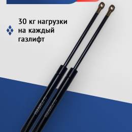 Газ лифт под гайку М8 300N - Газлифты